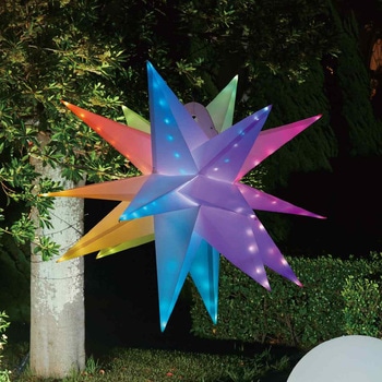 冬装飾 クリスマス イルミネーション スマートスターバーストライト LED250球 ストア・エキスプレス