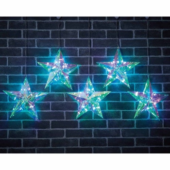 冬装飾 クリスマス イルミネーション APPスマートLED レインボーフィルムライト ストア・エキスプレス