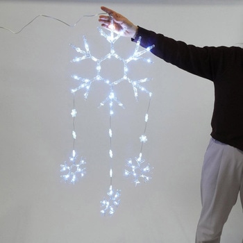 冬装飾 クリスマス イルミネーション LEDクリスタルモチーフライト ストア・エキスプレス