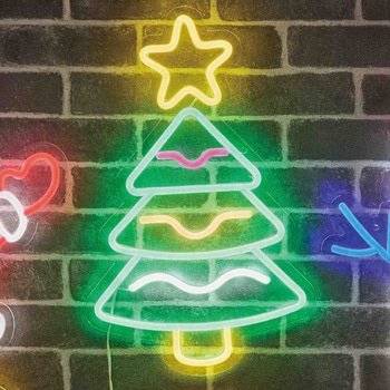 冬装飾 クリスマス イルミネーション LEDネオンモチーフライト ストア・エキスプレス