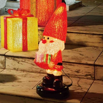 冬装飾 クリスマス イルミネーション LEDモチーフ サンタの森 ギフトボックス ストア・エキスプレス