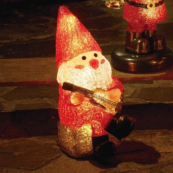 冬装飾 クリスマス イルミネーション LEDモチーフ サンタの森 ギター ストア・エキスプレス