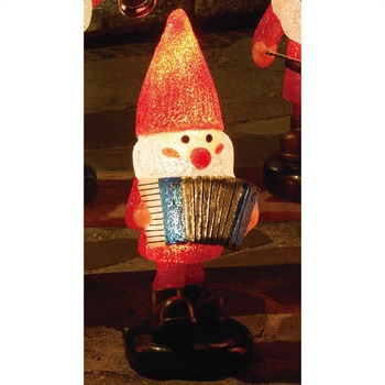 冬装飾 クリスマス イルミネーション LEDモチーフ サンタの森 アコーディオン ストア・エキスプレス