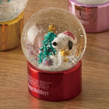 冬装飾 クリスマス キャラクターデコレーション スヌーピースノードーム ストア・エキスプレス