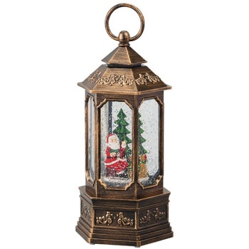 冬装飾 クリスマス デコレーション LEDスノーイングライト ランタン ストア・エキスプレス