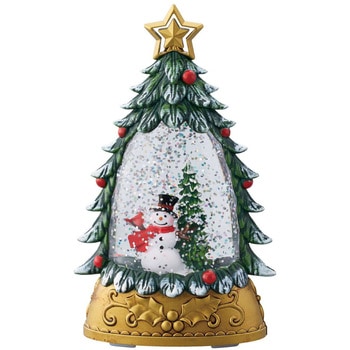冬装飾 クリスマス デコレーション LEDミニスノーイングライト ツリー ストア・エキスプレス