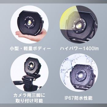 LED投光器充電式15W ライトテック