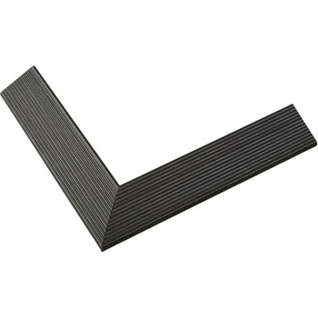 人工木製 グランドデッキパネル用スロープ コーナー YAMAZEN(山善)
