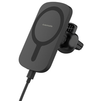 マグネット ワイヤレス充電器 車載ホルダー 7.5W エアコンルーバー 多摩電子