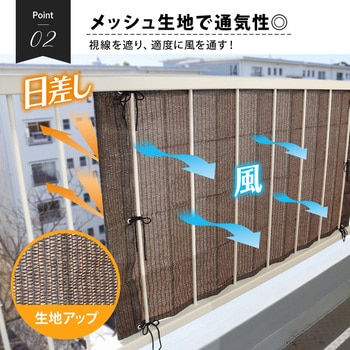 ベランダの目隠しシート アイメディア