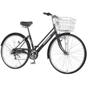 防災サイクル 27型6段変速・LEDオートライト付 ノンパンク シティサイクル  【完成組立品】 東部