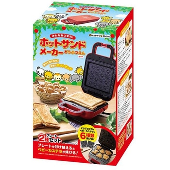 ホットサンドメーカー ピーナッツクラブ