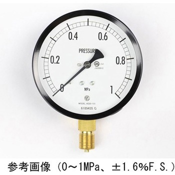 普通形圧力計(Φ100)立形A枠 AE20-131シリーズ 長野計器