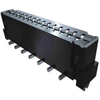 基板接続用ソケット 15 極 1mm 1 列 表面実装 - SAMTEC