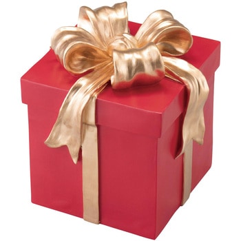 冬装飾 クリスマスデコレーション ボックスモチーフ レッド ストア・エキスプレス