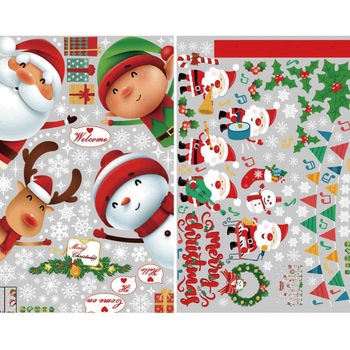 冬装飾 クリスマスデコレーション ウォールステッカー クリスマス ストア・エキスプレス
