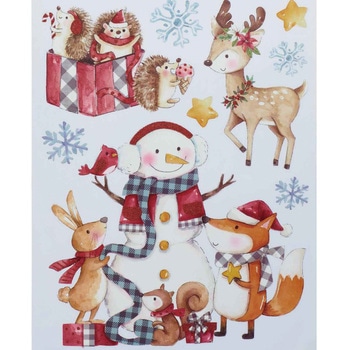 冬装飾 クリスマスデコレーション デコレーションウインドウシール ストア・エキスプレス