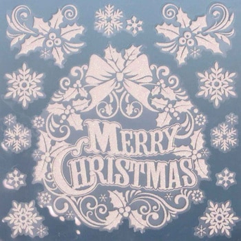 冬装飾 クリスマスデコレーション ウインドウシール ストア・エキスプレス