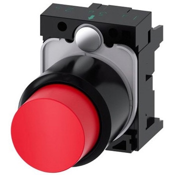 プッシュボタン SIRIUS ACT モーメンタリ 赤 SIEMENS