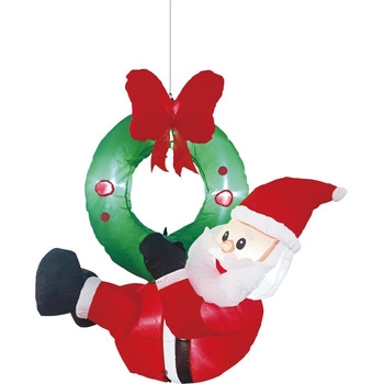 冬装飾 クリスマスデコレーション エアブロードール サンタリース ストア・エキスプレス