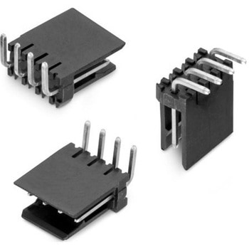 基板接続用ピンヘッダ 4極 2.54mm 1列 1箱 500個入 WURTH ELEKTRONIK