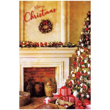 冬装飾 クリスマスデコレーション バックグラウンドシート クラシッククリスマス ストア・エキスプレス