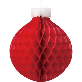クリスマスデコレーション 吊り装飾 ペーパーハンガー オーナメントボール 直径40cm ストア・エキスプレス