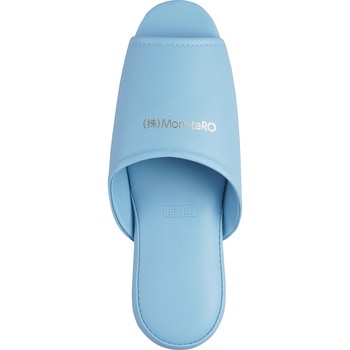 3-LB-40 【名入れ】スリッパ 抗菌 前あき1段名入れ モノタロウ 66337340