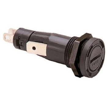 パネル取り付けヒューズホルダ 10A 250V BULGIN