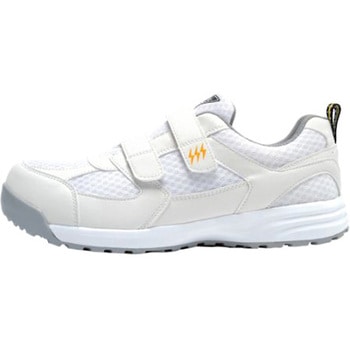 静電セーフティシューズ ホワイト 85112-32シリーズ - ジーベック