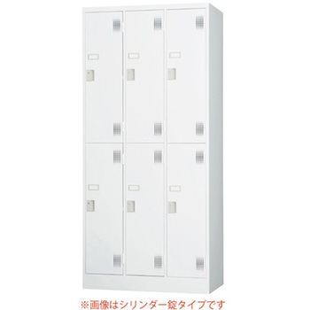TLKスタンダードロッカー 2段 TLKシリーズ アズワン