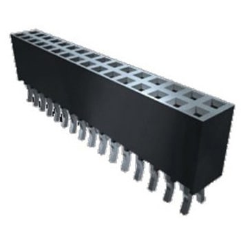 基板接続用ソケット 8 極 2.54mm 1 列 スルーホール SAMTEC