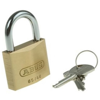 Abus 南京錠 パドロック 真鍮、スチール ABUS