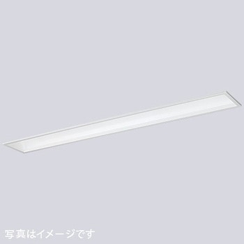 LEDioc LEDベースライト (LEDユニット一体形) 40W形 埋込形 <フレックスベースタイプ> FLR40形相当 2000Lmタイプ 1灯用相当 (一般タイプ) 岩崎電気