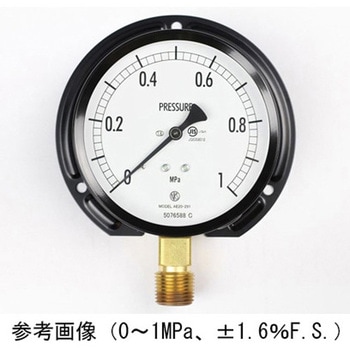 普通形圧力計(Φ100)立形B枠 AE20-291シリーズ 長野計器