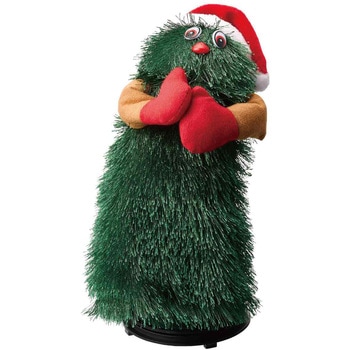 冬装飾 クリスマスデコレーション ダンシングドール 高さ30cm ストア・エキスプレス