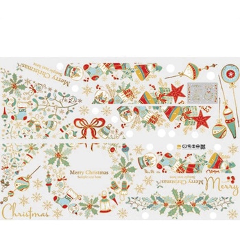 冬装飾 クリスマスデコレーション ウォールステッカー グリーンツリー&リース ストア・エキスプレス