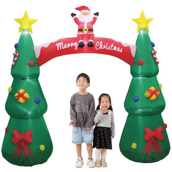 冬装飾 クリスマスデコレーション エアブローアーチ クリスマス ストア・エキスプレス