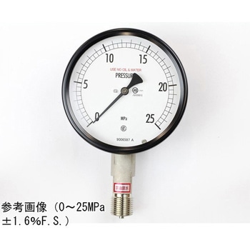 密閉型圧力計(100Φ)立形A枠 BE10-143シリーズ 長野計器