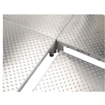 450x450mm/0.22m 低床作業台 伸縮/連結式 エスコ