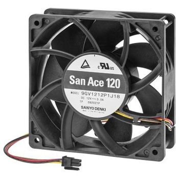 軸流ファン 電源電圧：12 V dc DC 120 x 120 x 38mm 山洋電気