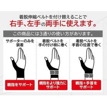 中山式親指・手首テーピングサポーター 中山式産業