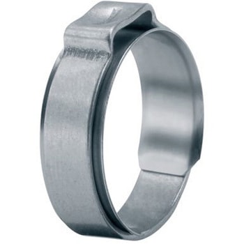 ホースクリップ 15.6 → 17.8mm 8.2mm ステンレス鋼 1袋 5個入 オエティカ