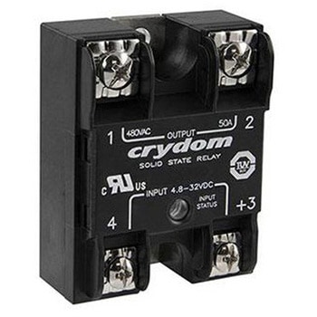 ソリッドステートリレー 最大負荷電流：75 A 最大負荷電圧：280 V ac パネルマウント Sensata / Crydom