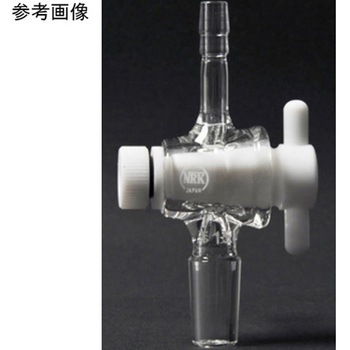 吸引栓(PTFEコック 三方) 055シリーズ - 日本理化学器械(NRK)