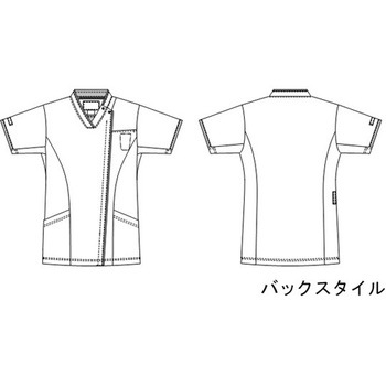 男女兼用ニットシャツ アクア CX-3157シリーズ ナガイレーベン