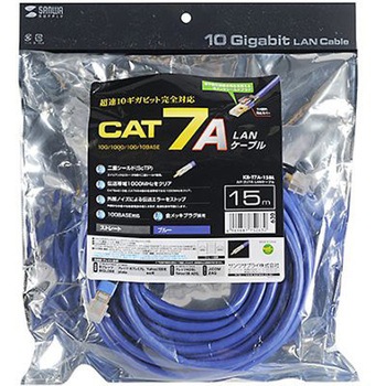 LANケーブル(CAT7A/SCTPタイプ/ブルー) EA764BBシリーズ エスコ