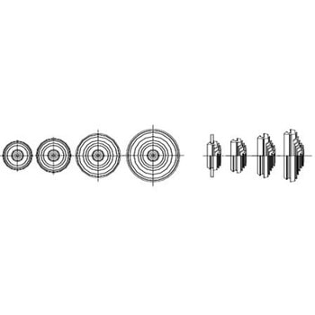 配線グロメット 丸型 最大ケーブル径：32mm 最小パネル厚さ：36mm 1袋 10個入 シュナイダーエレクトリック