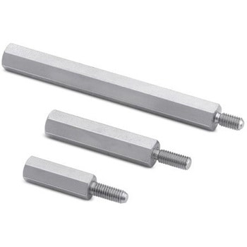 スタンドオフ 六角 黄銅 M3 x 60mm 1袋 5個入 WURTH ELEKTRONIK
