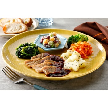 [冷凍]きくばりごぜん デミグラスのポークソテー ニチレイフーズ